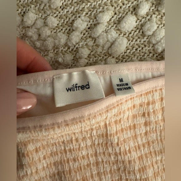 Aritzia Wilfred Jazz Tank Jazz Tank Hayward Birch/Espace Size Medium worn once - Picture 3 of 6